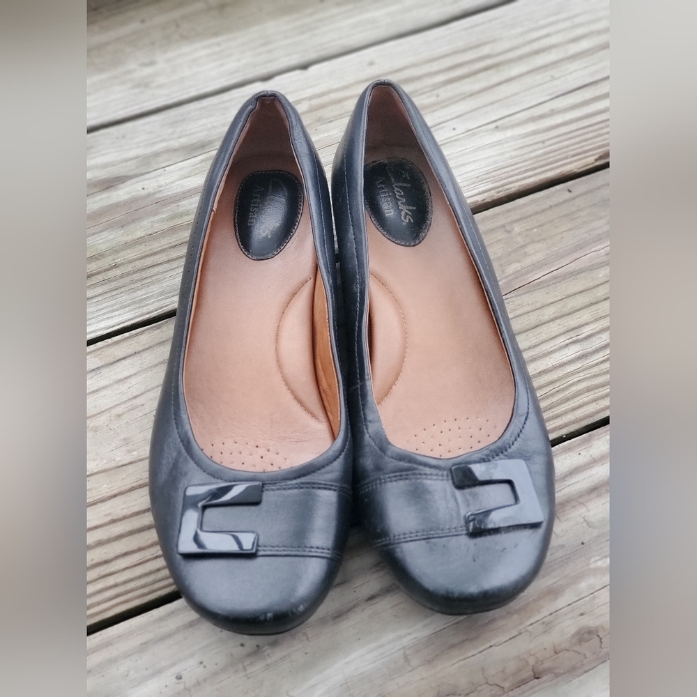 Clarks Black Women's Flats